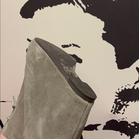 Dolce Vita Suede Wedged Booties - Picture 5 of 6